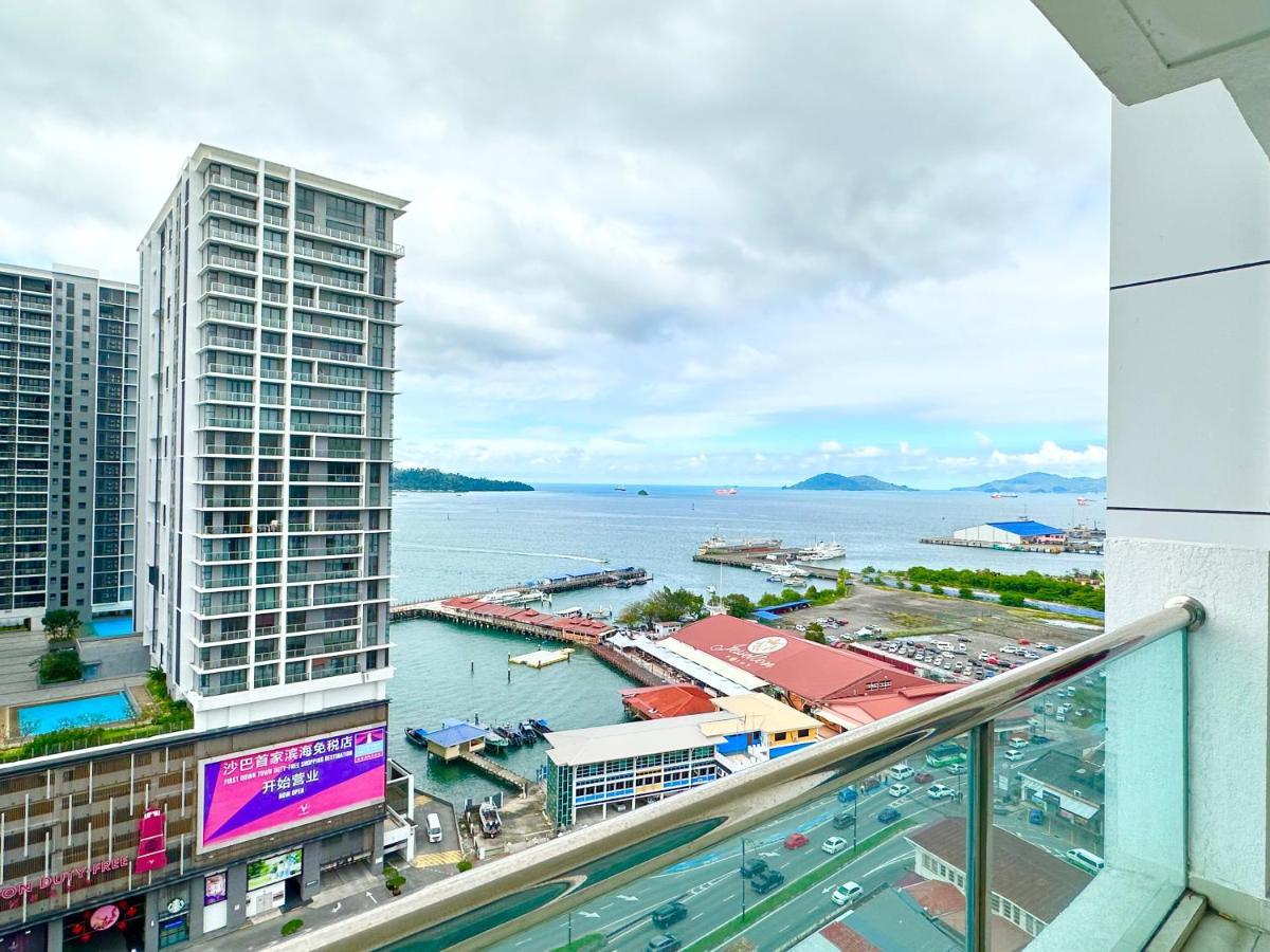 M Centro City Centre @ Gaya Street By Sunset Seaview Vacation Condos Kota Kinabalu Eksteriør bilde
