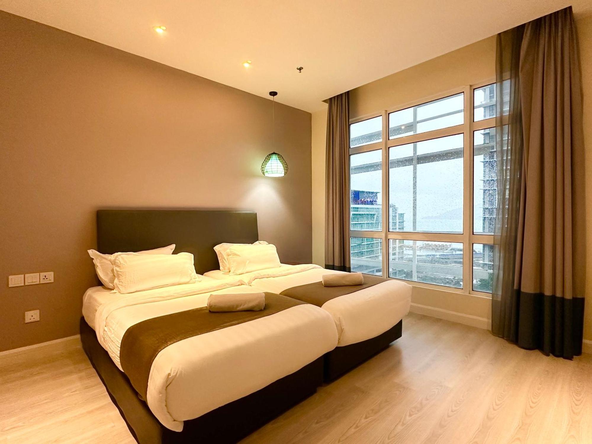 M Centro City Centre @ Gaya Street By Sunset Seaview Vacation Condos Kota Kinabalu Eksteriør bilde
